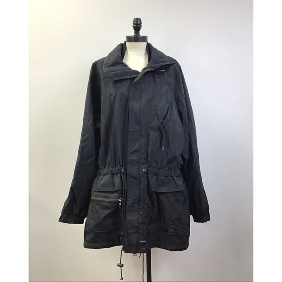 Men’s Black Dot Board Wear Jacket Size XL